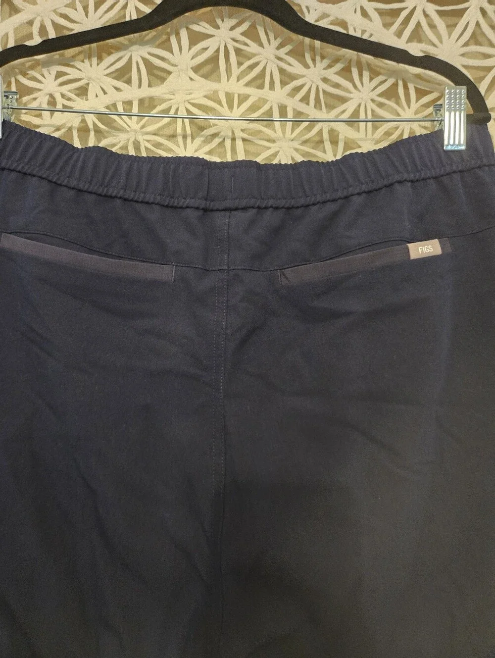 FIGS Men's Double Duty Tansen Jogger Sz L Navy Cargo 10 Pocket Scrubs RARE
